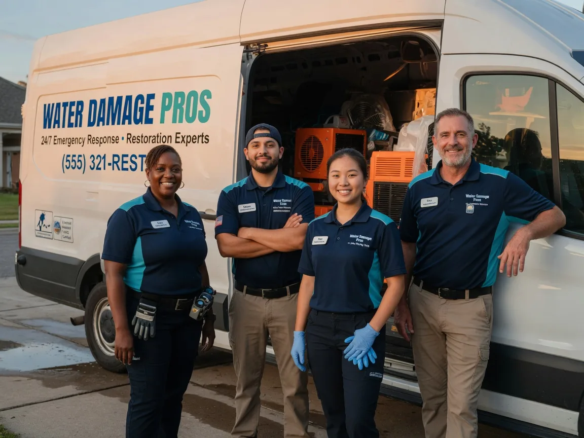 Water Damage Restoration company in Hunter, ND
